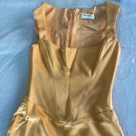 HOUSE OF CB ENYA APRICOT CORSET MINI DRESS, Size Small, $225 - Picture 17 of 17